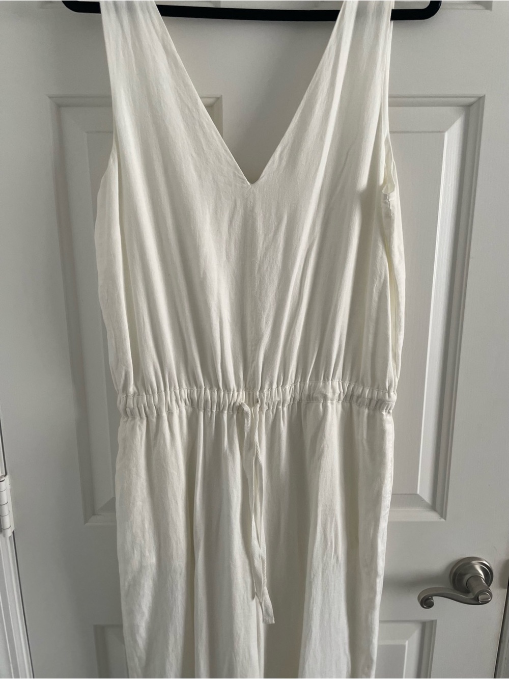 Splendid White Sleeveless V-Neck Jumpsuit Tag-GORGEOUS ! Price is firm - Picture 6 of 6